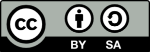 CC BY-SA logo This license enables reusers to distribute, remix, adapt, and build upon the material in any medium or format, so long as attribution is given to the creator. The license allows for commercial use. If you remix, adapt, or build upon the material, you must license the modified material under identical terms. CC BY-SA includes the following elements: credit must be given to the creator. Adaptations must be shared under the same terms.